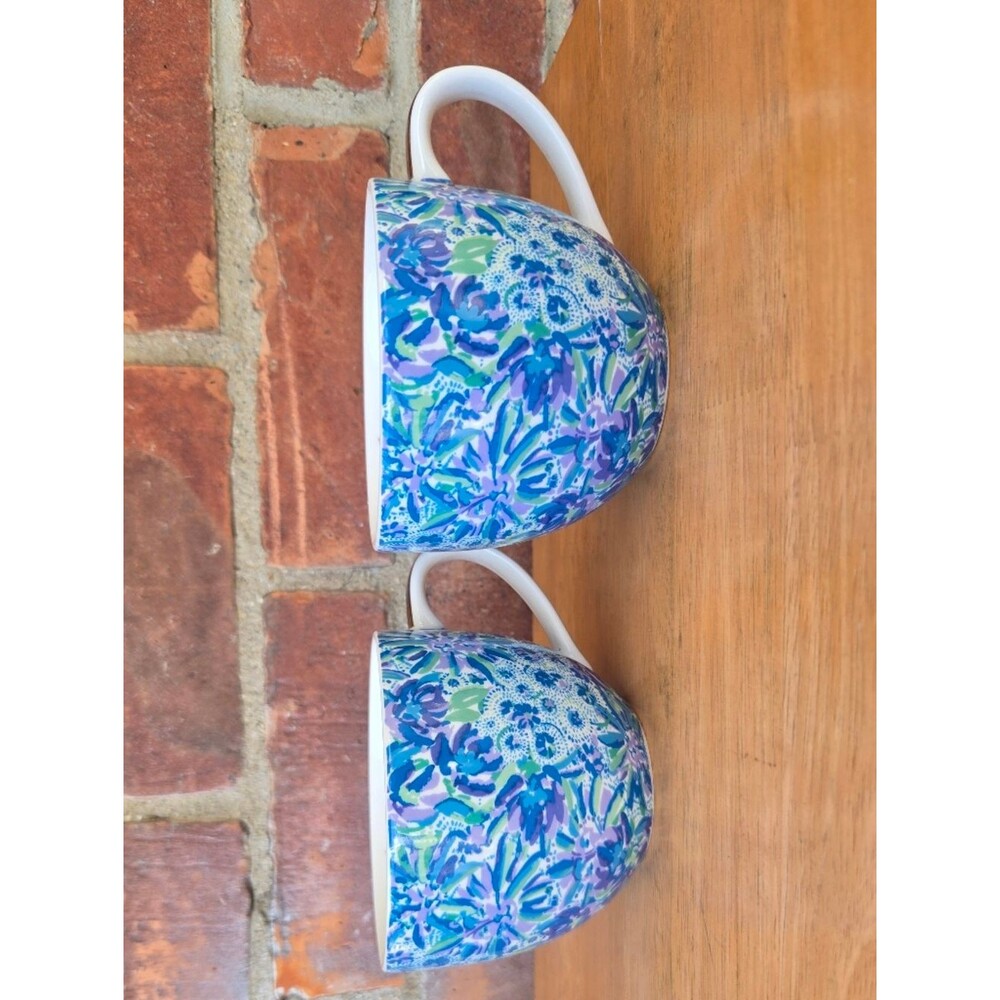 Lilly Pulitzer mugs Coffee cups (2)